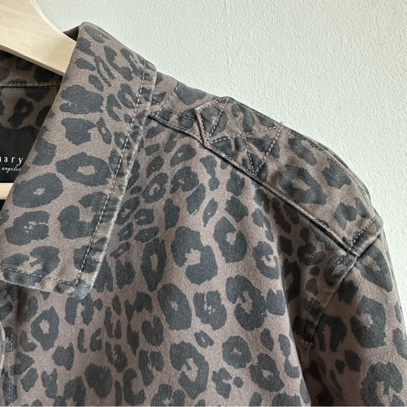 Sanctuary Leopard Animal Print Snap Front Jacket - Picture 7 of 11